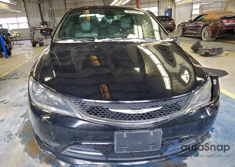 2015 Chrysler 200 S z USA, uszkodzony, nr VIN 1C3CCCBB4FN585203